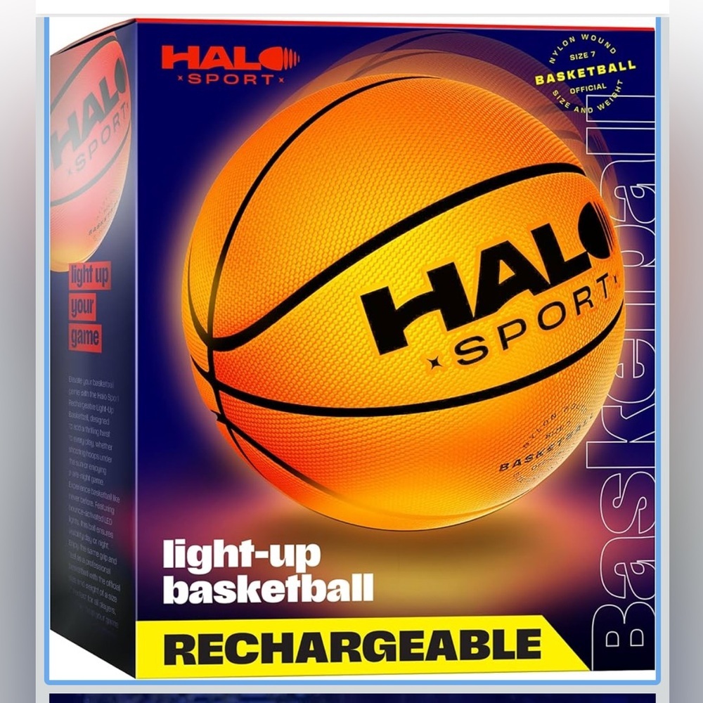 Halo glow Rechargeable Basketball